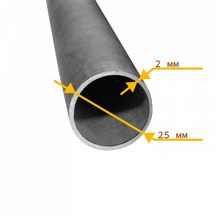 25х2,0 Труба Нержавеющая Бесшовная (12Х18Н10Т, ГОСТ 9941-81.
